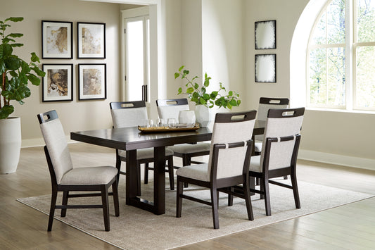 Neymorton Dining Table and 6 Chairs