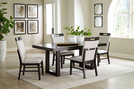 Neymorton Dining Table and 4 Chairs
