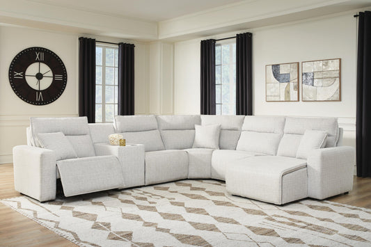 Modmax II 6-Piece Power Reclining Sectional with Chaise and Console