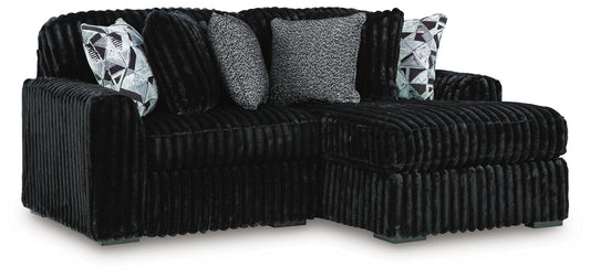 Midnight-Madness 2-Piece Sectional with Chaise