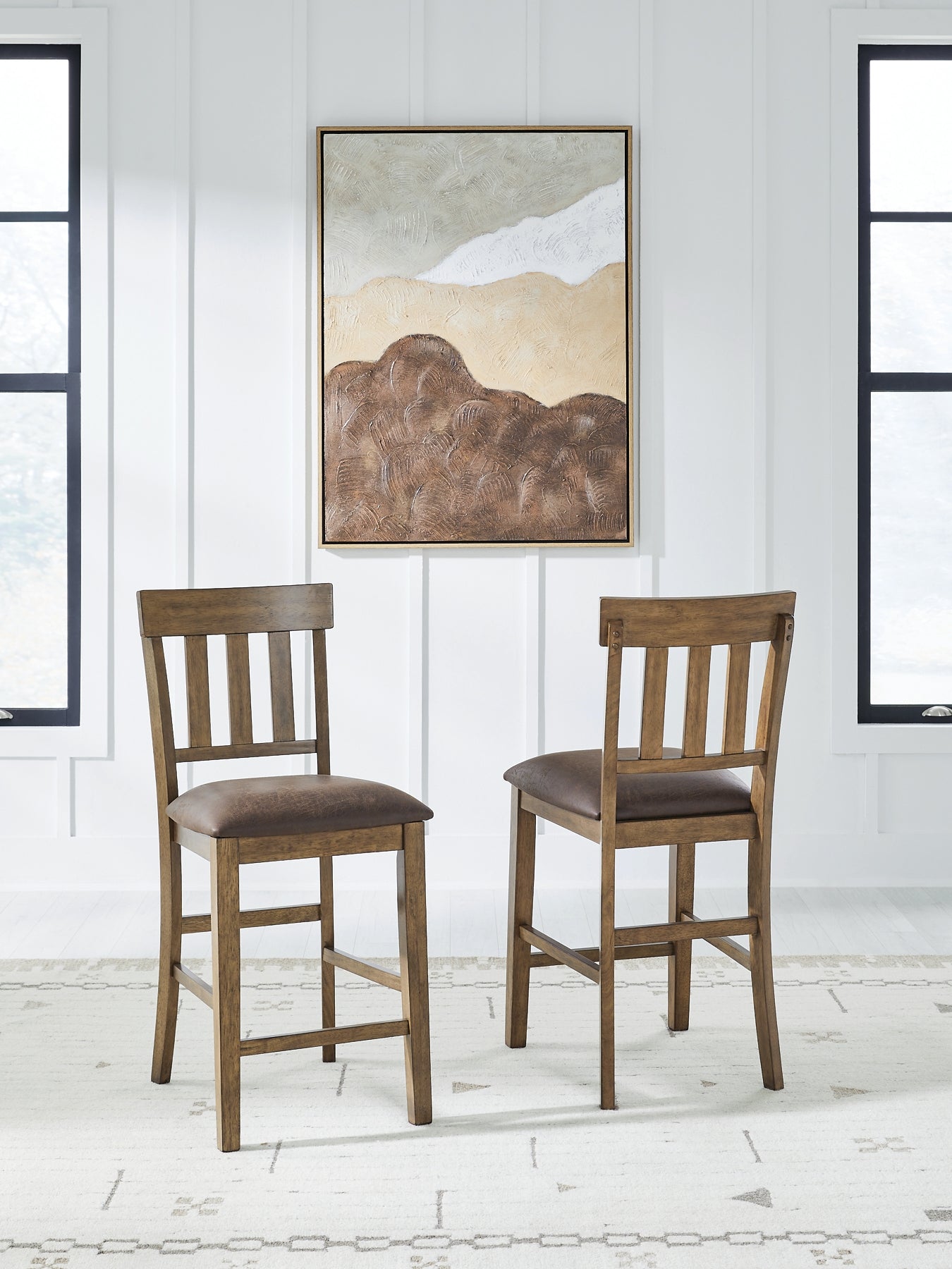 Ashley Express - Urbinforte Upholstered Barstool (2/CN)