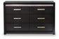 Shoralli Six Drawer Dresser