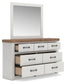 Savonport Queen Panel Bed with Storage. Dresser, Mirror and Nightstand