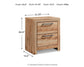 Hyanna Queen Panel Storage Bed, Dresser, Mirror and Nightstand