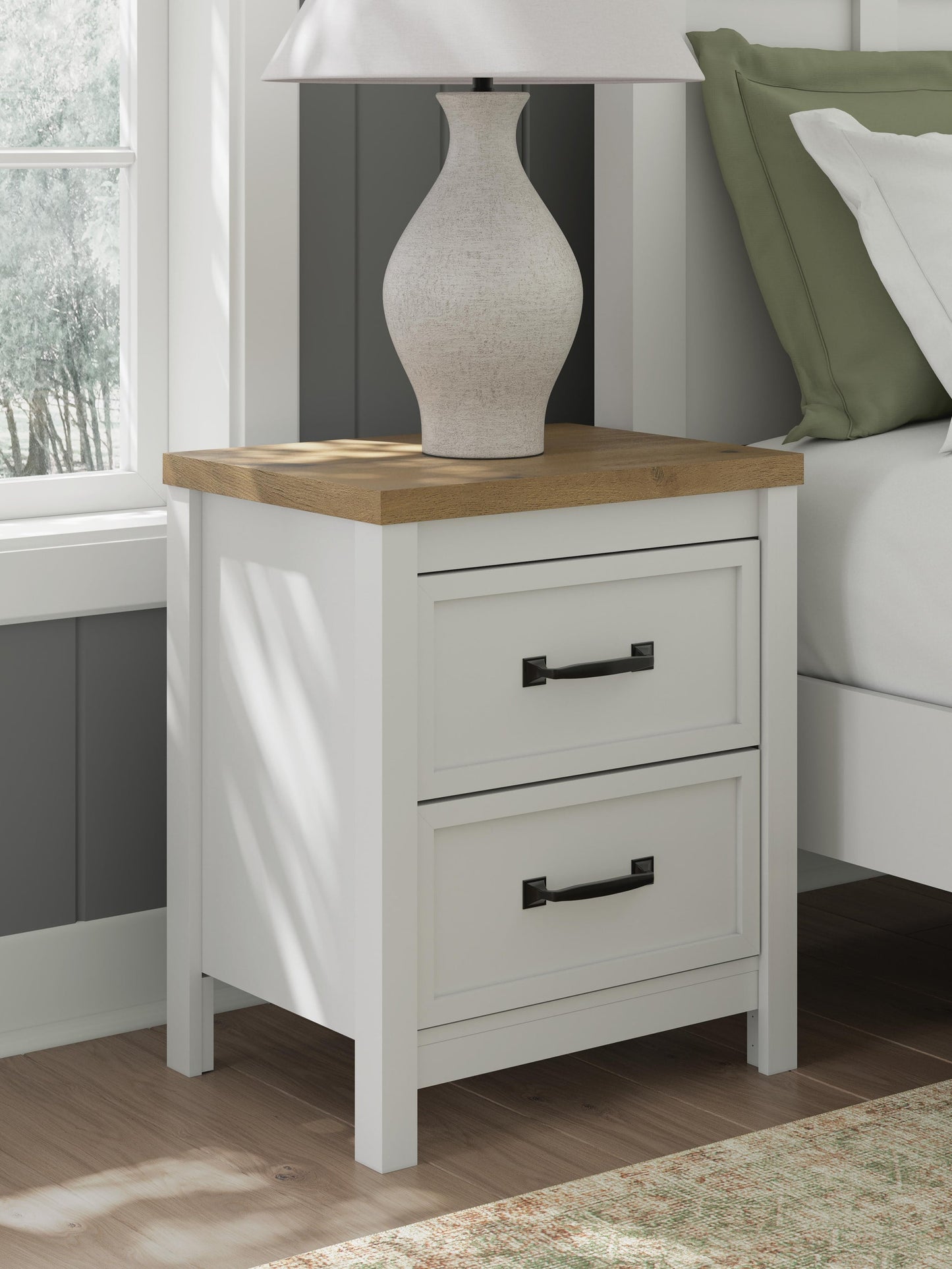 Ashley Express - Kerisden Two Drawer Night Stand