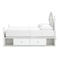 Kozlani Full Upholstered Panel Bed with Storage