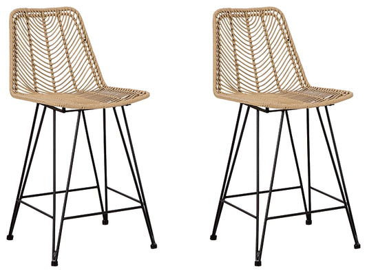 Ashley Express - Angentree Counter Height Bar Stool (Set of 2)
