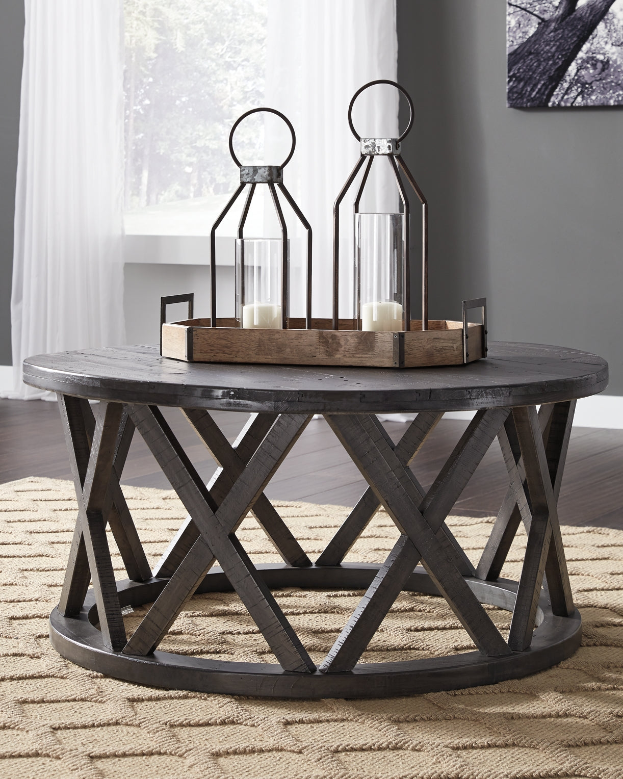 Sharzane Coffee Table with 1 End Table