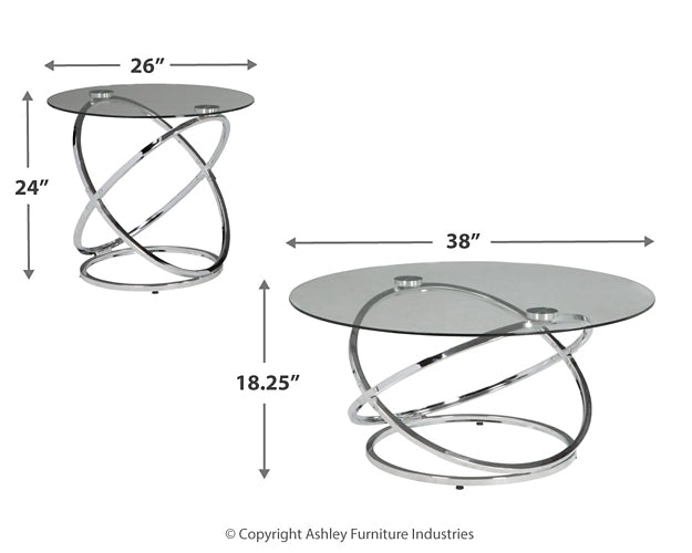 Ashley Express - Hollynyx Occasional Table Set (3/CN)