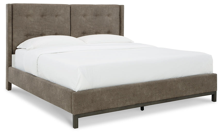 Wittland  Upholstered Panel Bed